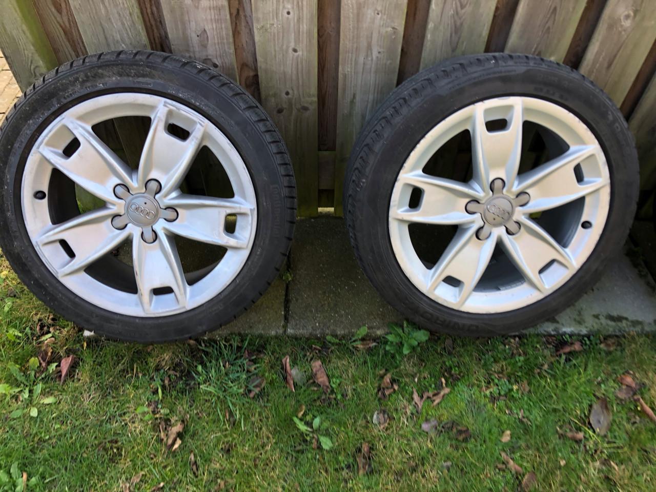 TK velgen met banden voor een Audi A3.