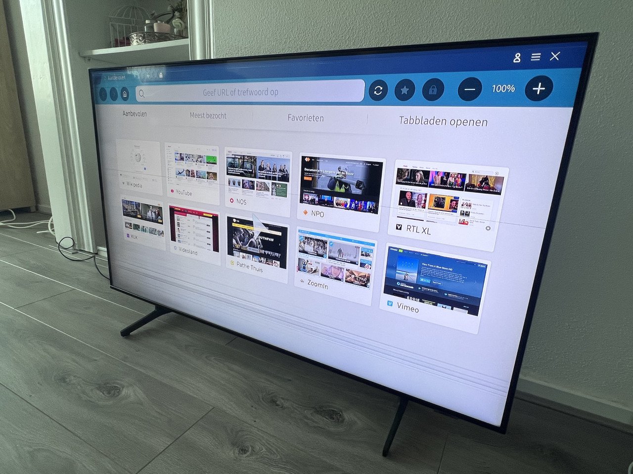 Zeer nette Samsung 4K QLED Smart TV 50 inch