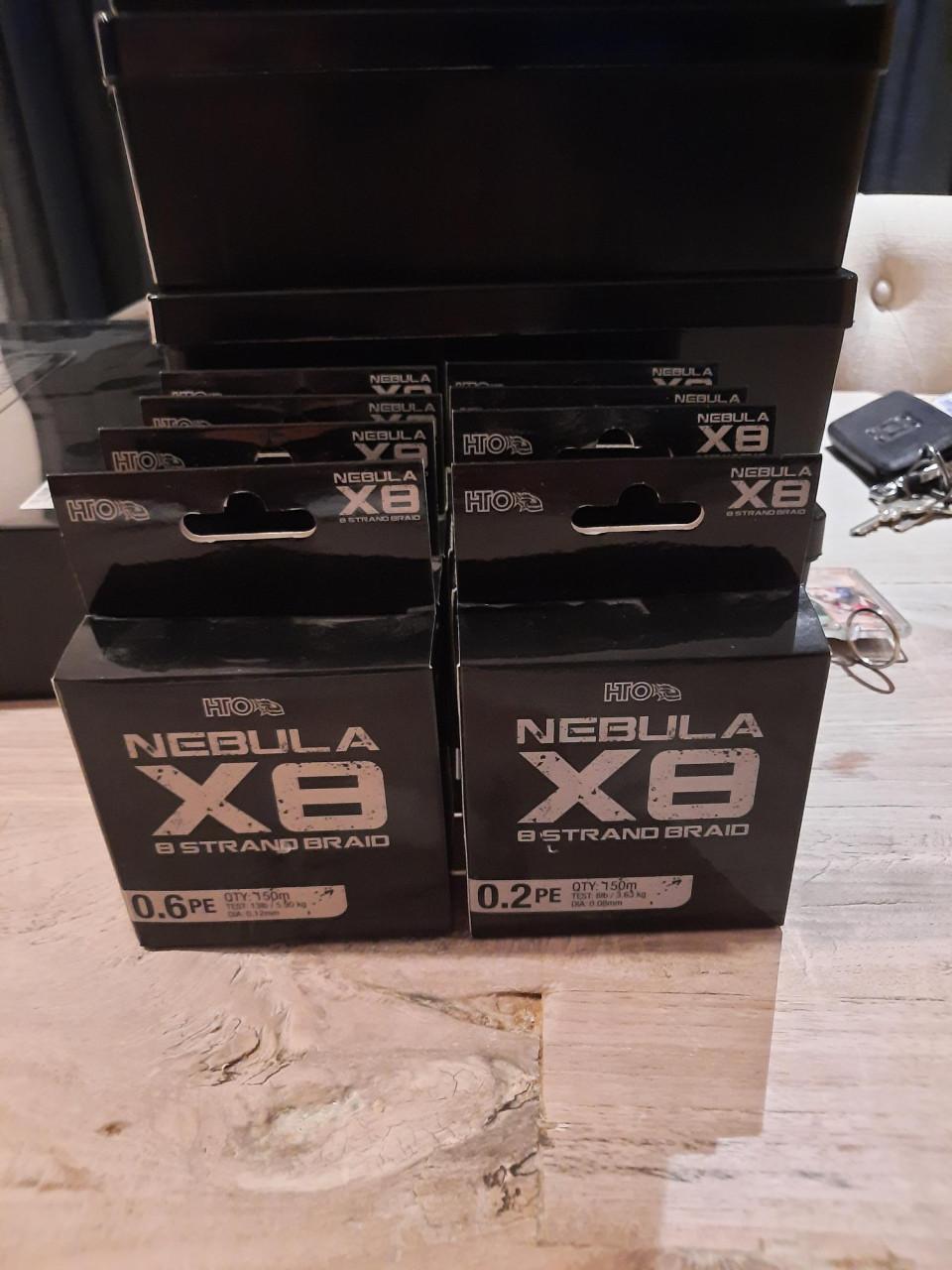 HTO Nebula X8 gevlochten lijn