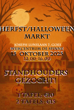 Standhouders gezocht markt