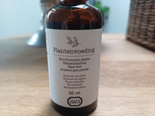 NIEUW: Natuurlijke plantenvoeding Dille&Kamille + KLAVER 4