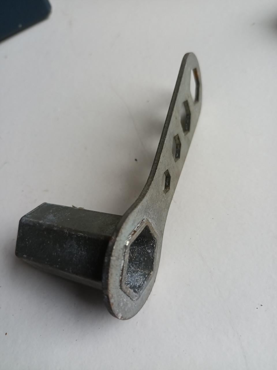 Oude bougie sleutel