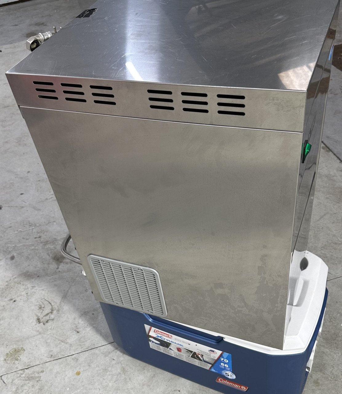 Schilferijsmachine ijsmachine ijsblokjesmachine