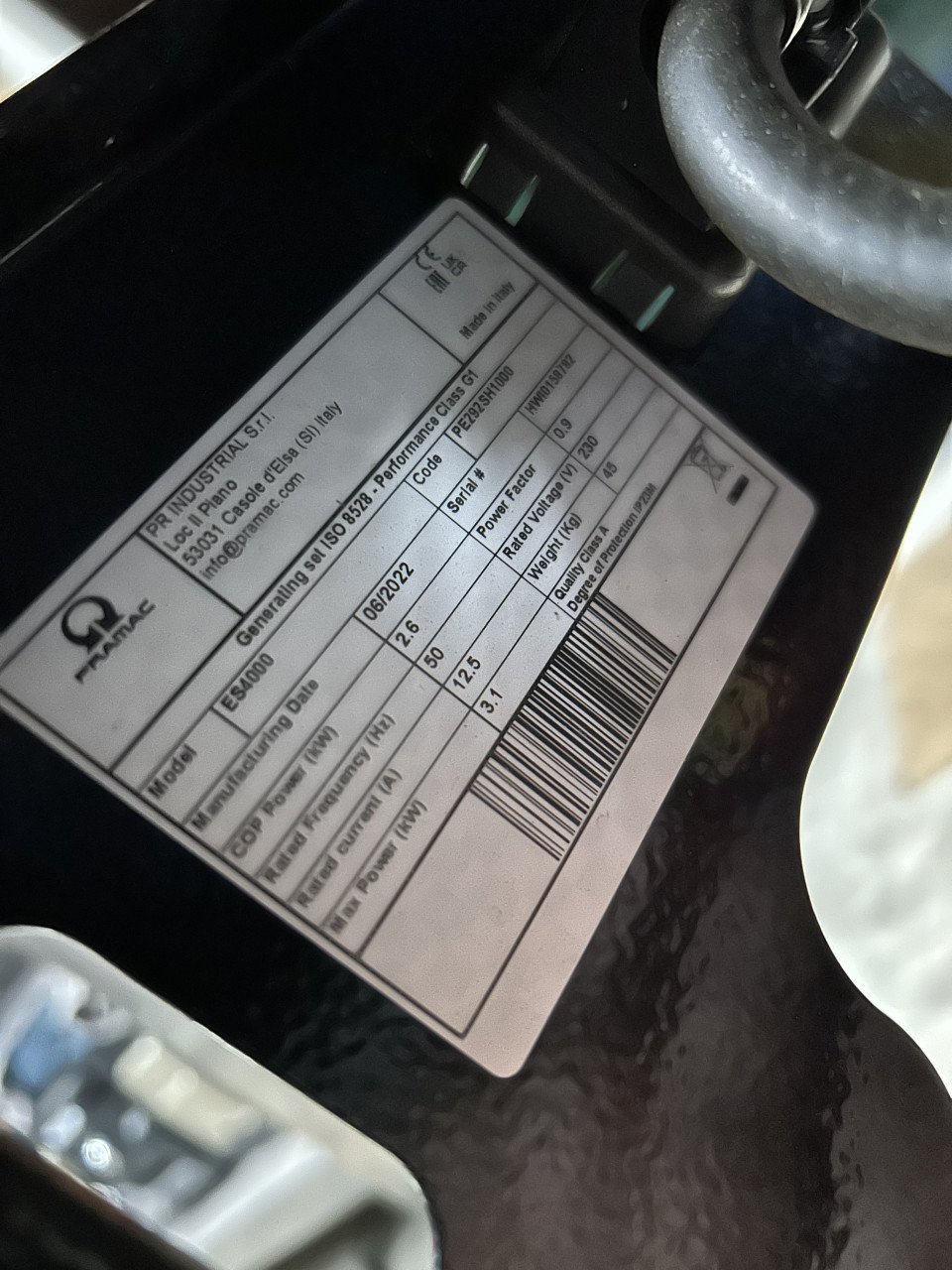 Aggregaat Honda Pramac ES4000