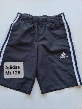 Adidas zwart sportbroekje maat 128