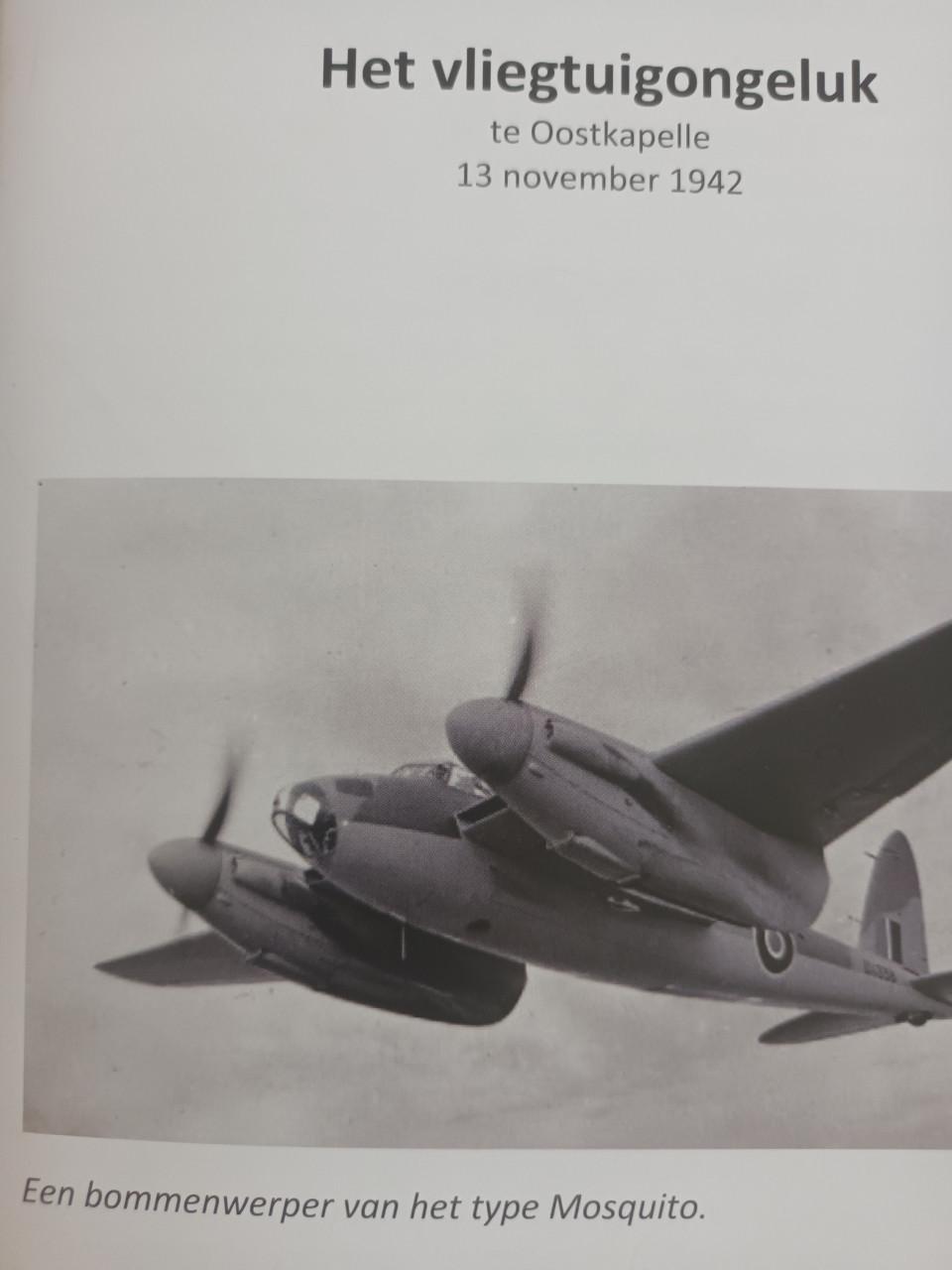 Het vliegtuigongeluk te Oostkapelle 13 november 1942