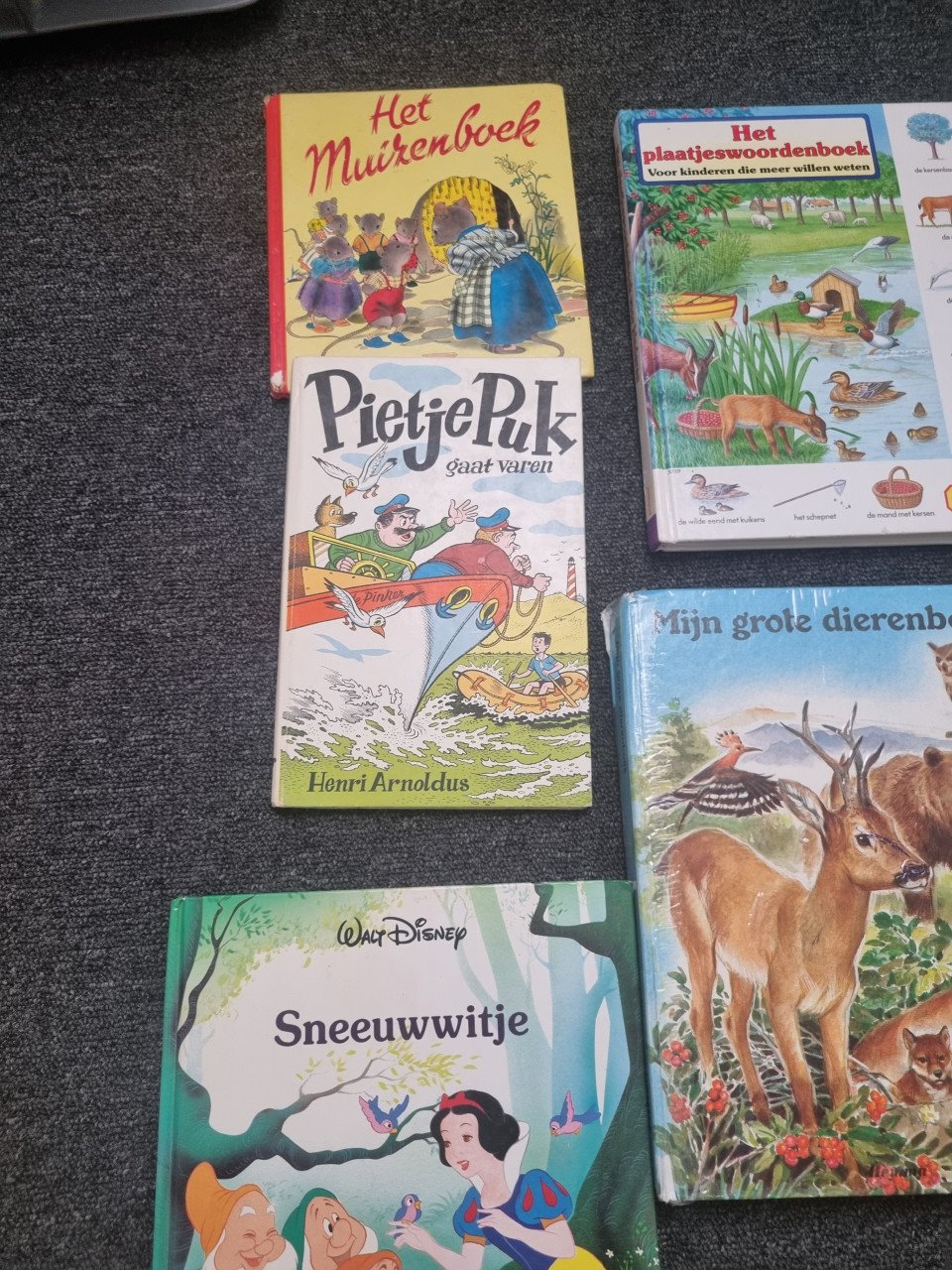 Kinderboeken kameleon e.a.