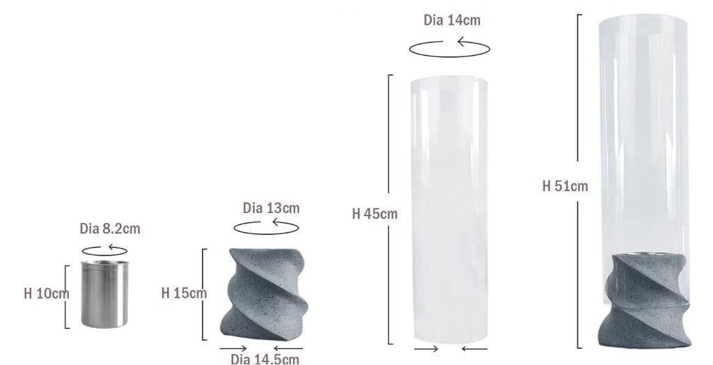 Black Friday actie! BLDDR Turn Bio-ethanol tafelvuurhaard