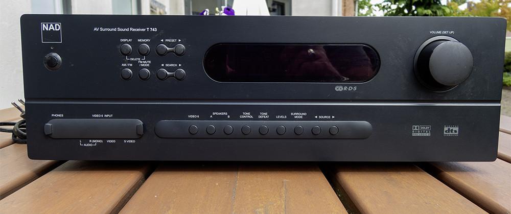 Te koop NAD-receiver