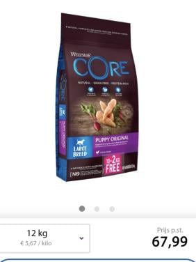 Wellnesscore hondenbrokken