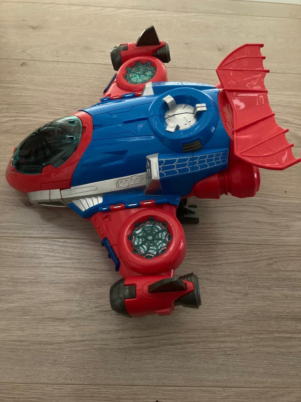 Spiderman vliegtuig