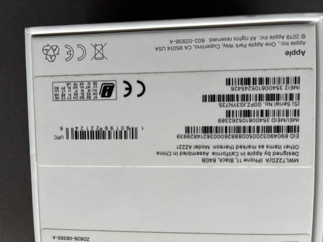 Onbeschadigde IPhone 11 (64GB)