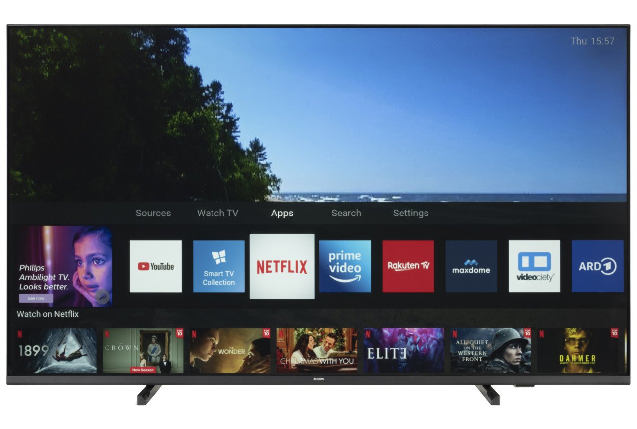 Hele nette Slanke Philips 43 Inch 109cm 4K UHD Smart TV