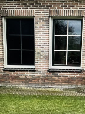 Kunststof kozijnen electrisch rolluik en hor
