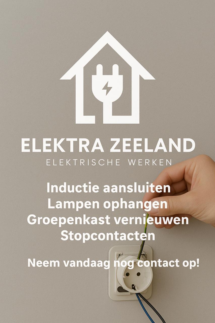 Zoek je een elektricien? Ik kan je helpen!