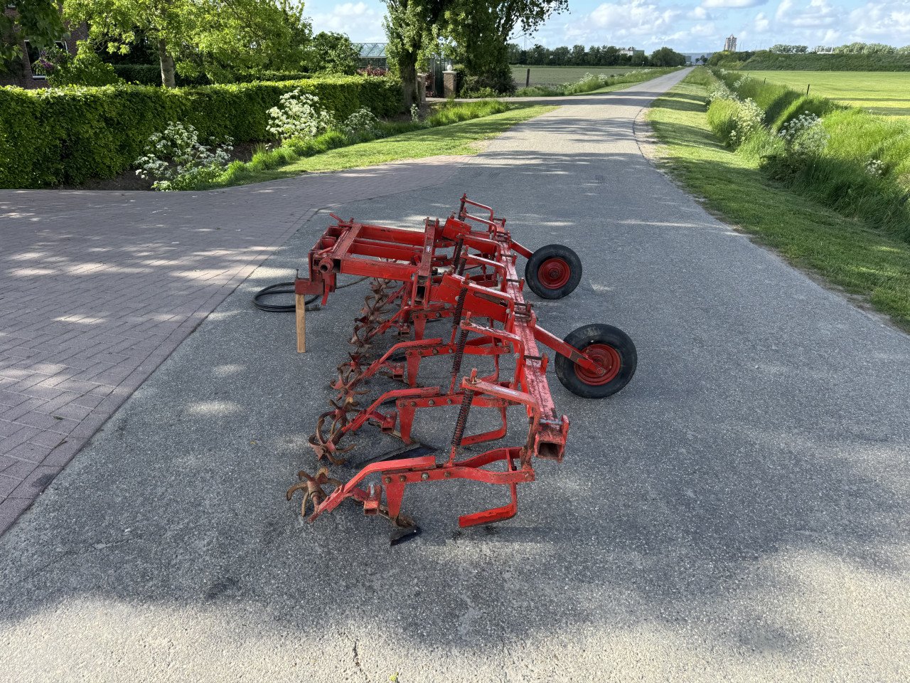 6 rijen 7 elementen Steketee schoffelmachine