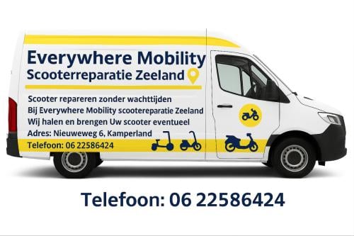 Reparatieservice voor scootmobielen, scooters, fietsen en fatbikes