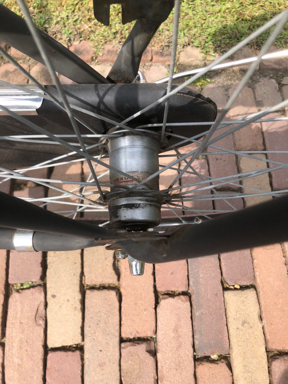Omafiets met 3 versnellingen