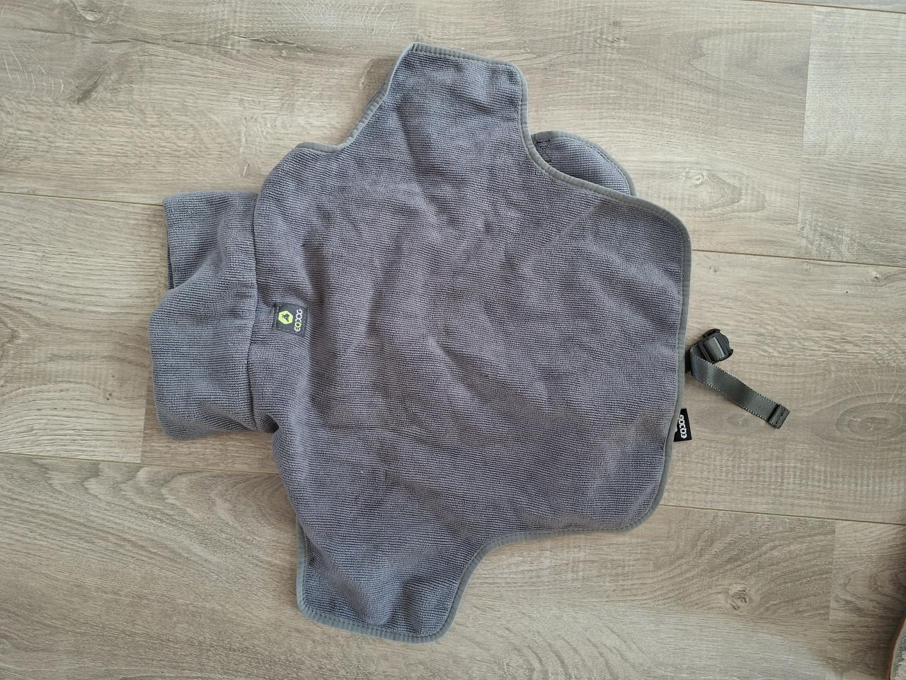 EQDOG Hondenbadjas Doggy Dry Grijs xs