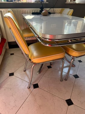 Eethoek USA diner BelAir 50's  'bijna gratis :)