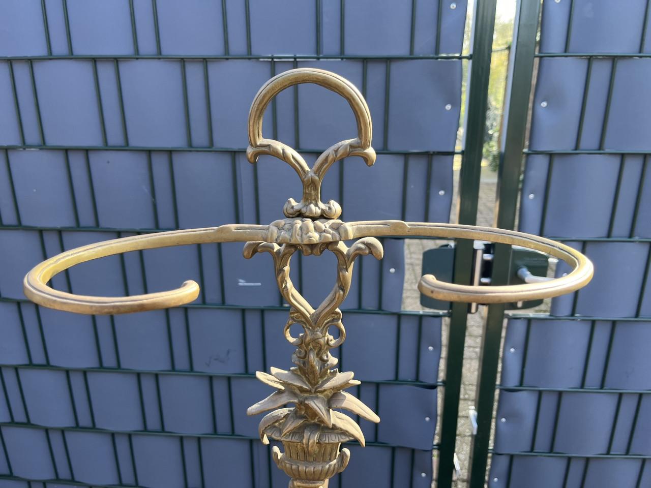 Paraplubak van messing Antiek