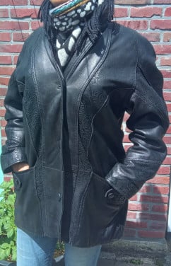 Leren jas, vintage