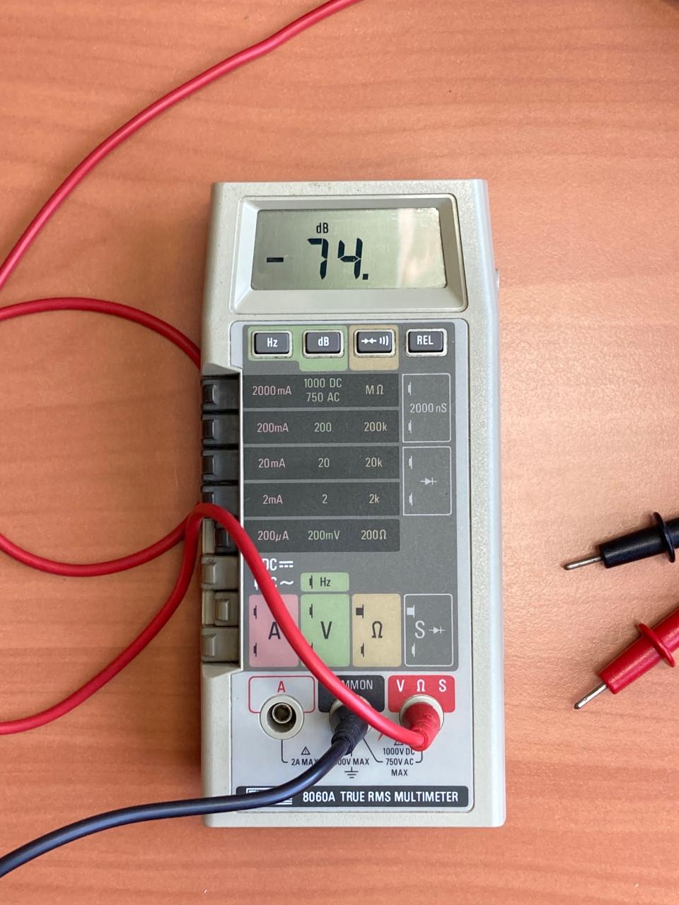Profesionele Fluke 8060A Multimeter + TK80 Thermokoppelmodule