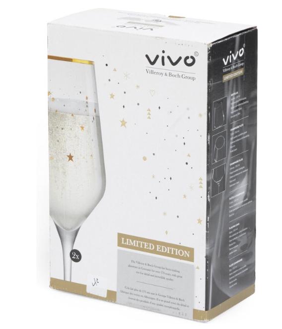 Villeroy & Boch vivo Limited Edition Champagne fluit , uitgave AH