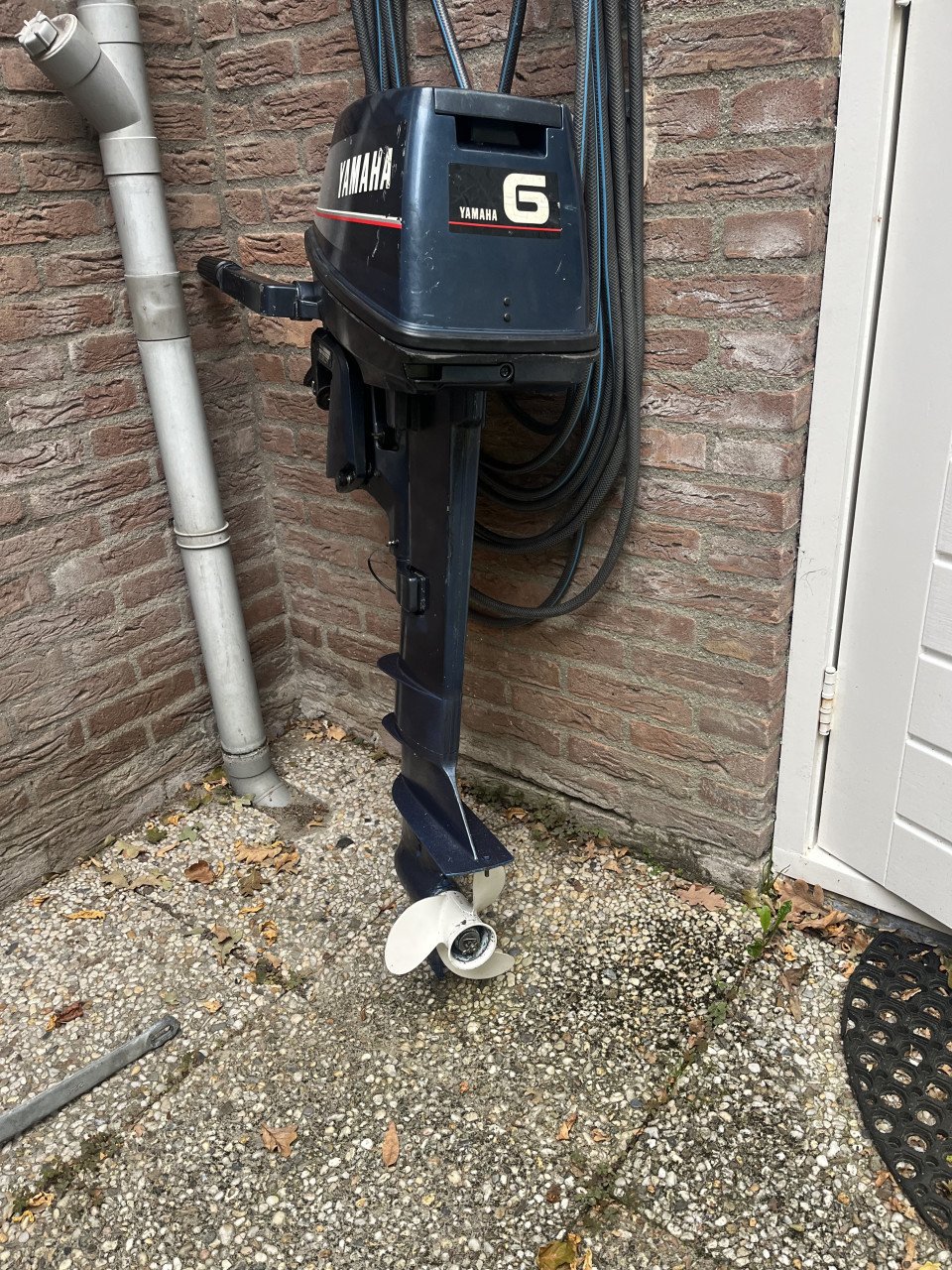 Yamaha 6 pk 2 cilinder langstaart