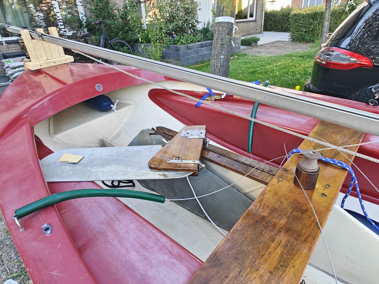 Zeilboot stern