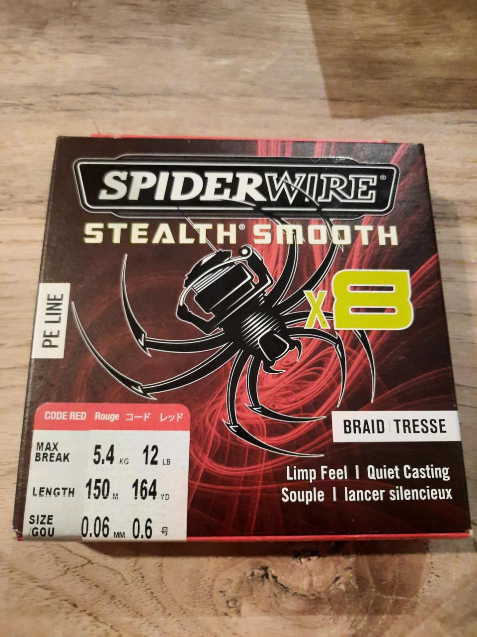 Spiderwire gevlochten lijn
