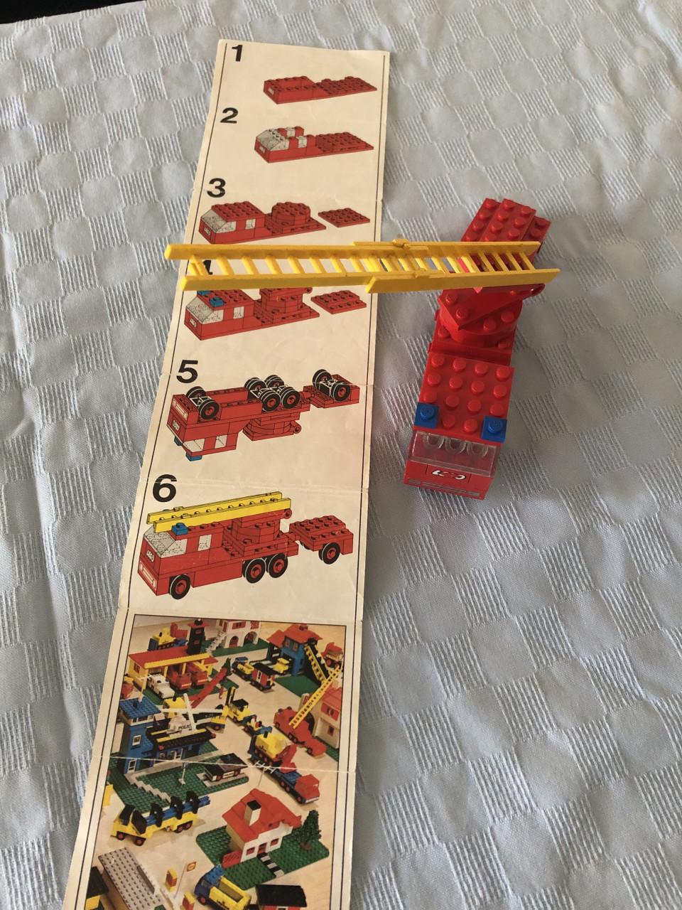 Lego vintage kleine ladderwagen