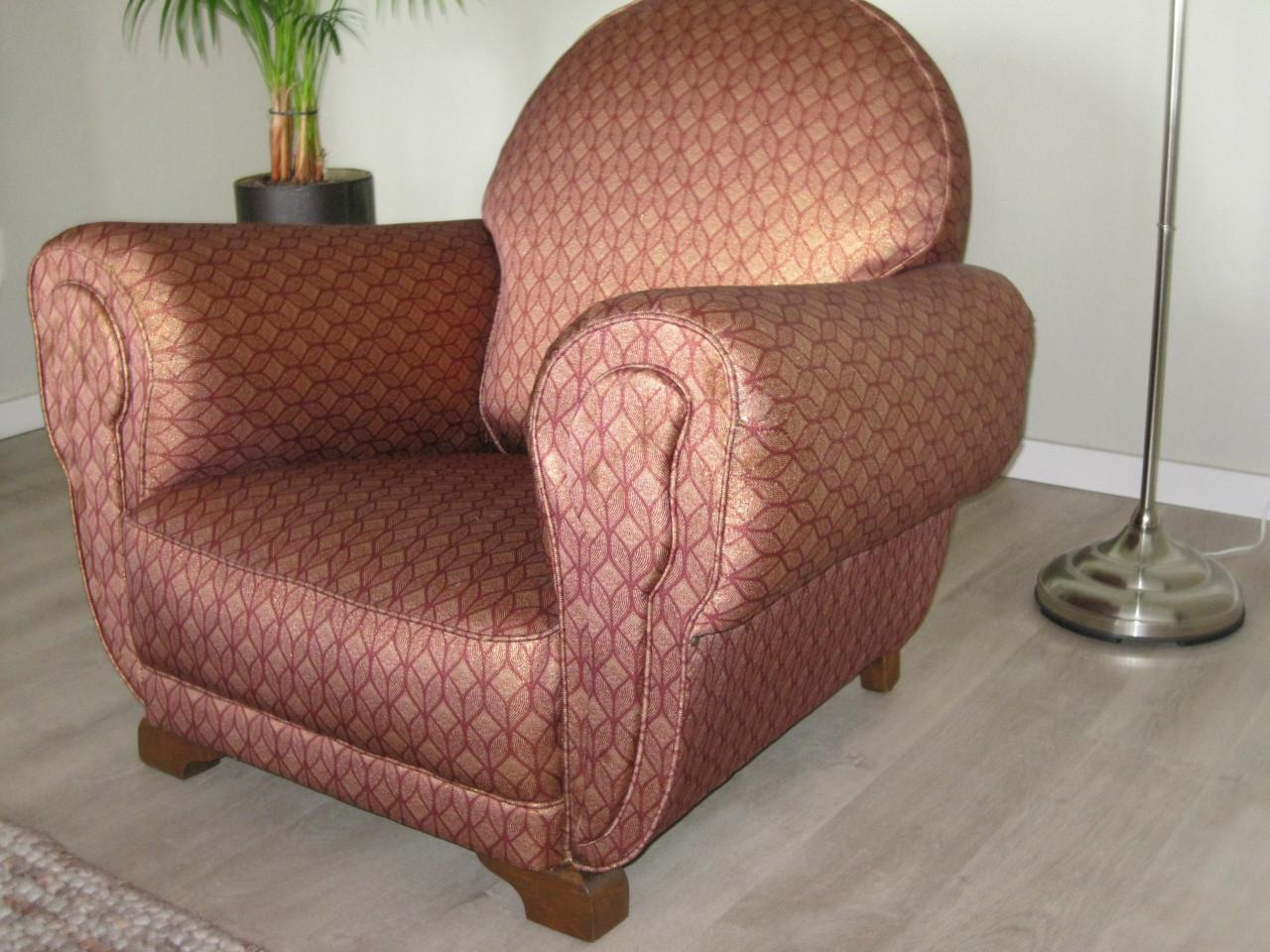 Mooie Art Deco Fauteuil