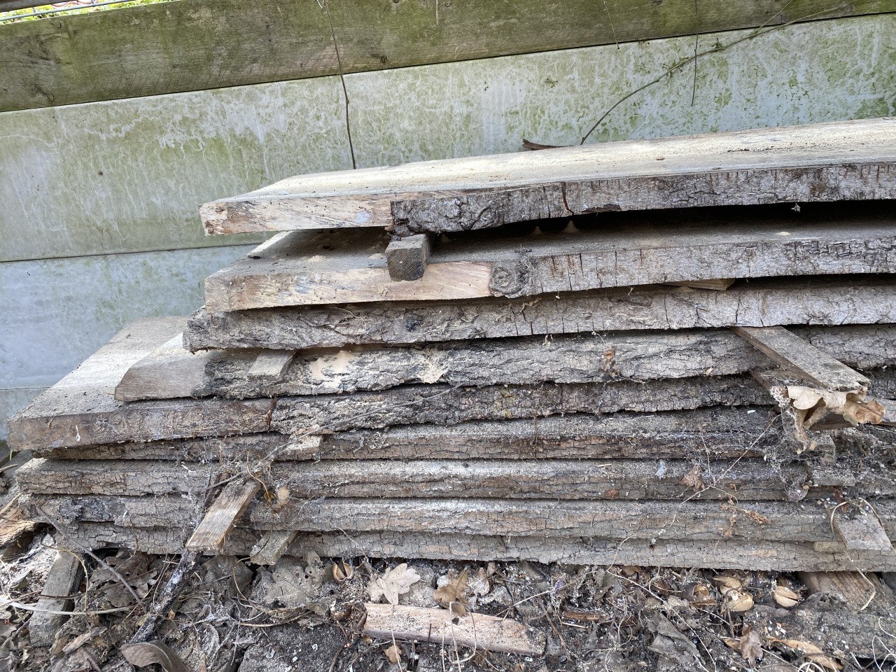 Houten planken