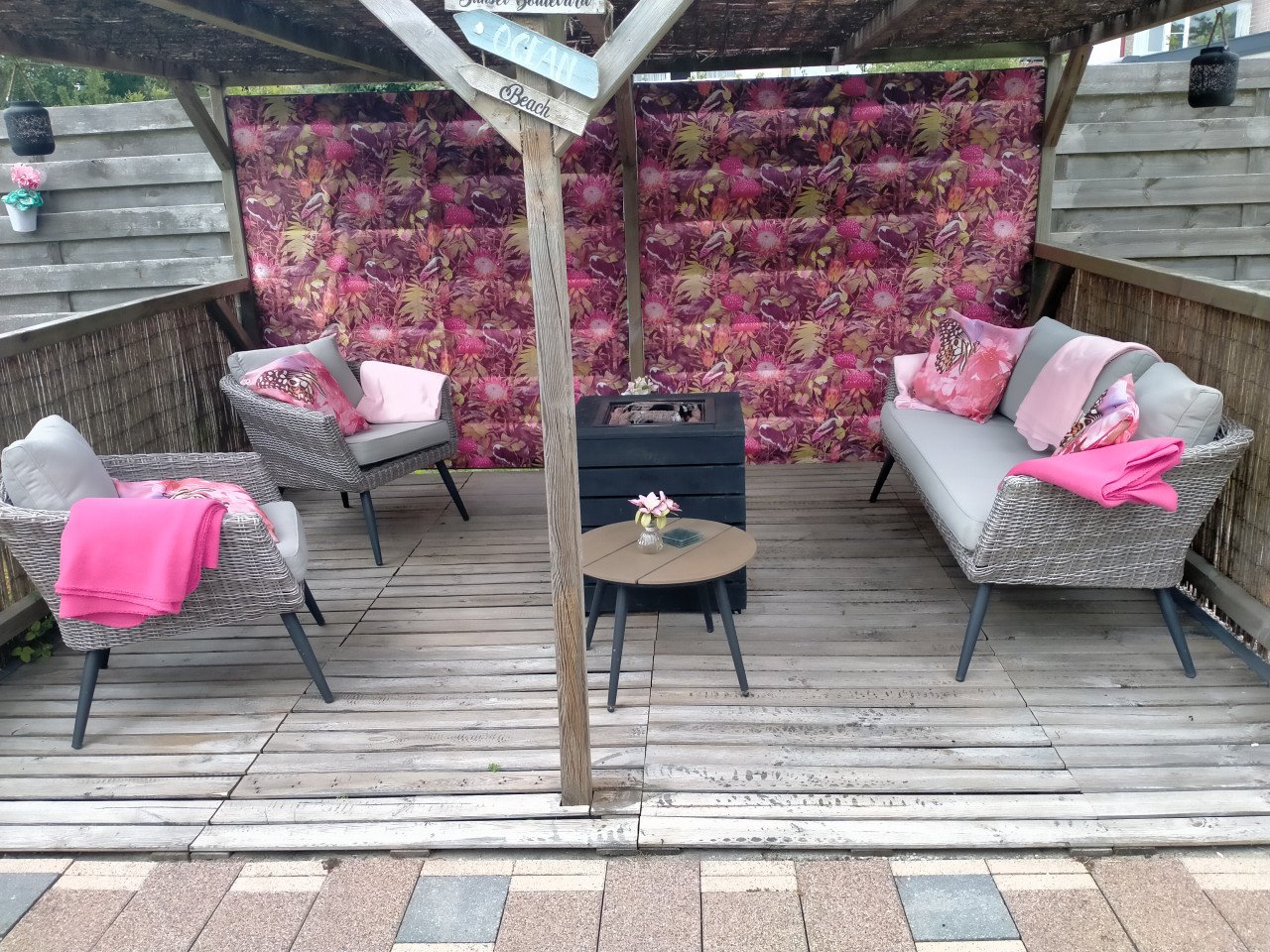 Tuin kachel gas