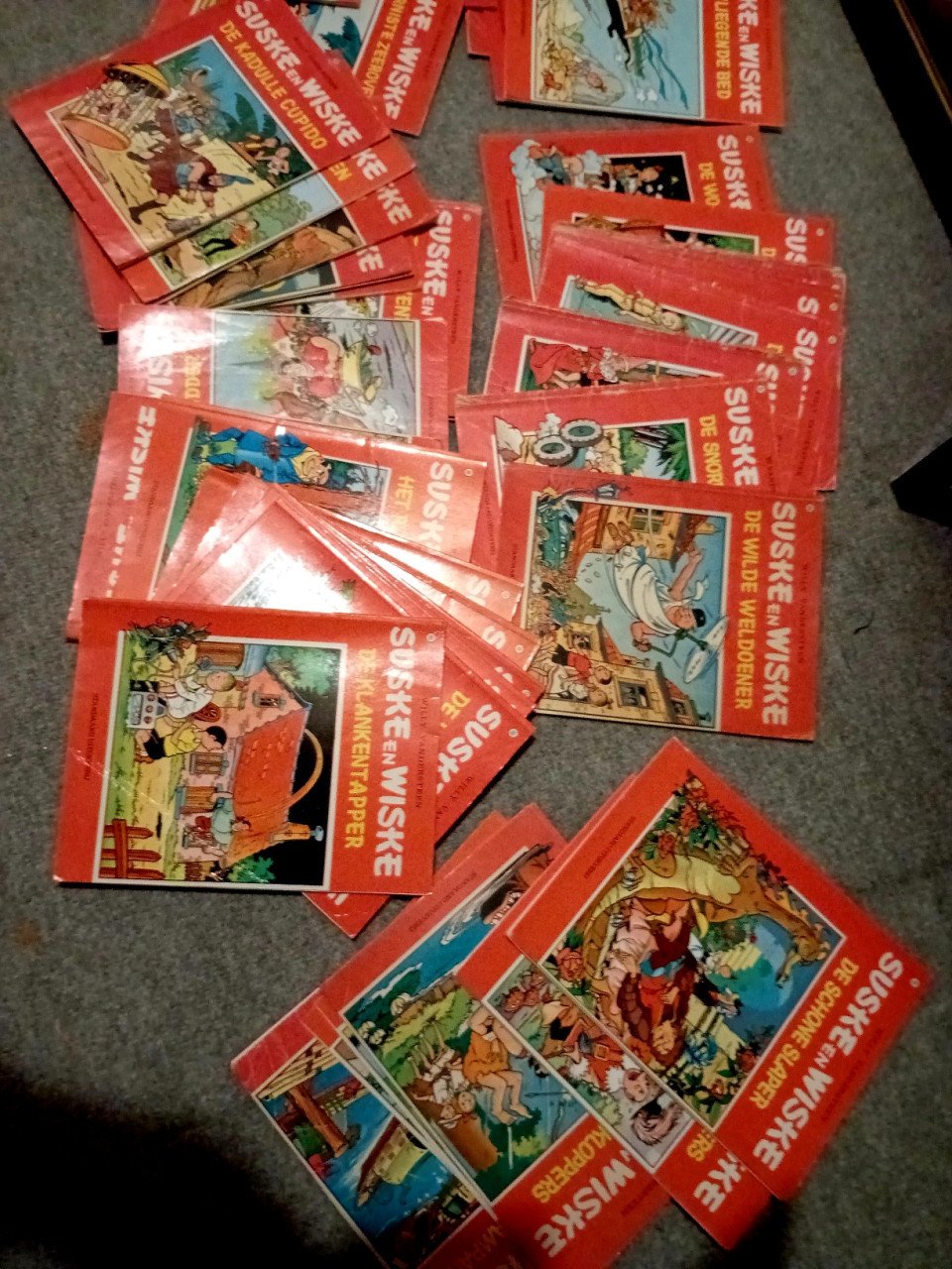 75 stuks suske en wiske strips