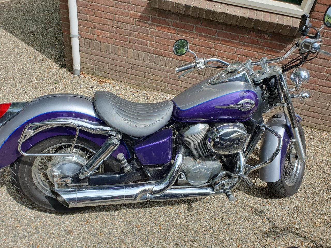 Honda Shadow en Yamaha Dragstar