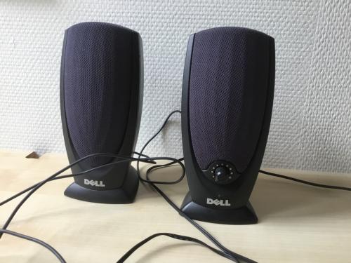 Computer benodigdheden, boxen, koptelefoon en webcam