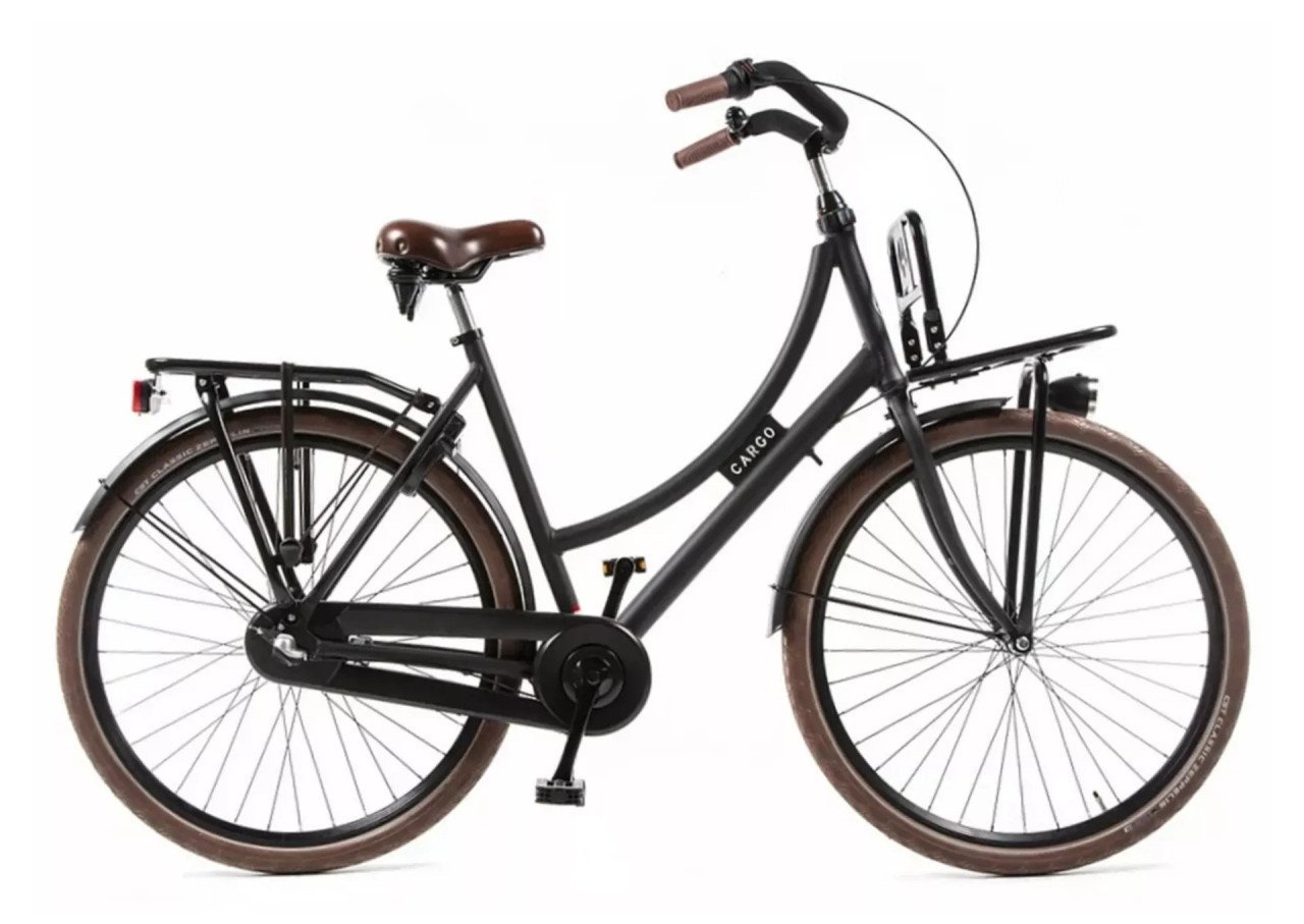 Nieuwe Avalon 2025 Cargo Damesfiets Remnaaf 3 versnellingen