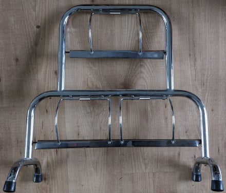 Vintage Papierrolhouder H=61 cm B= 59 cm.