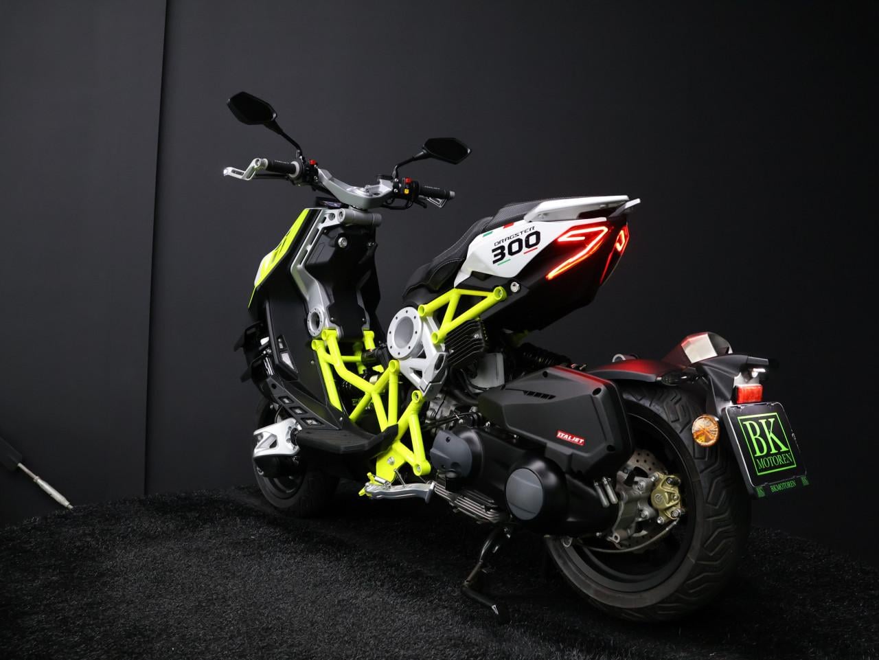 DRAGSTER 300 | Bianco/Giallo | BTW Motor