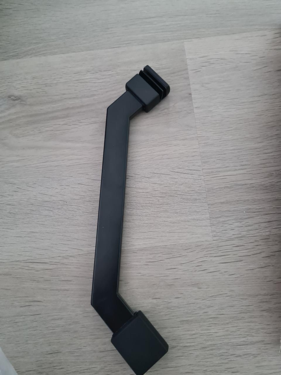 Stabilisatiestang hoek voor douchescherm