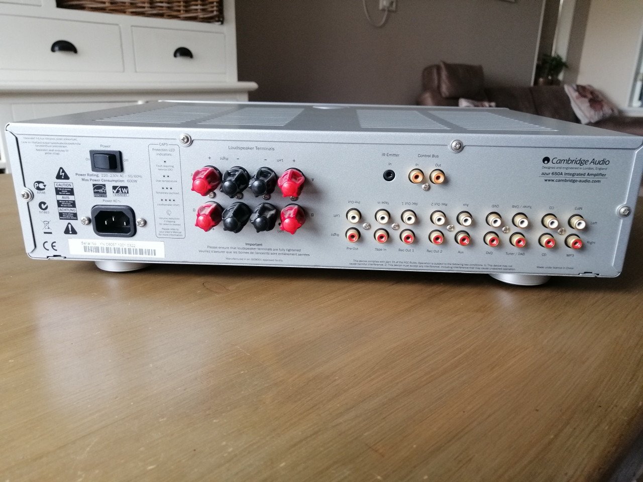 Te Koop: zgan Cambridge audio-set