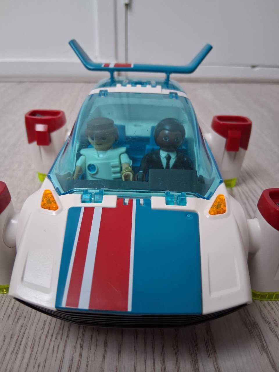 Playmobil - Super4  vliegende auto set