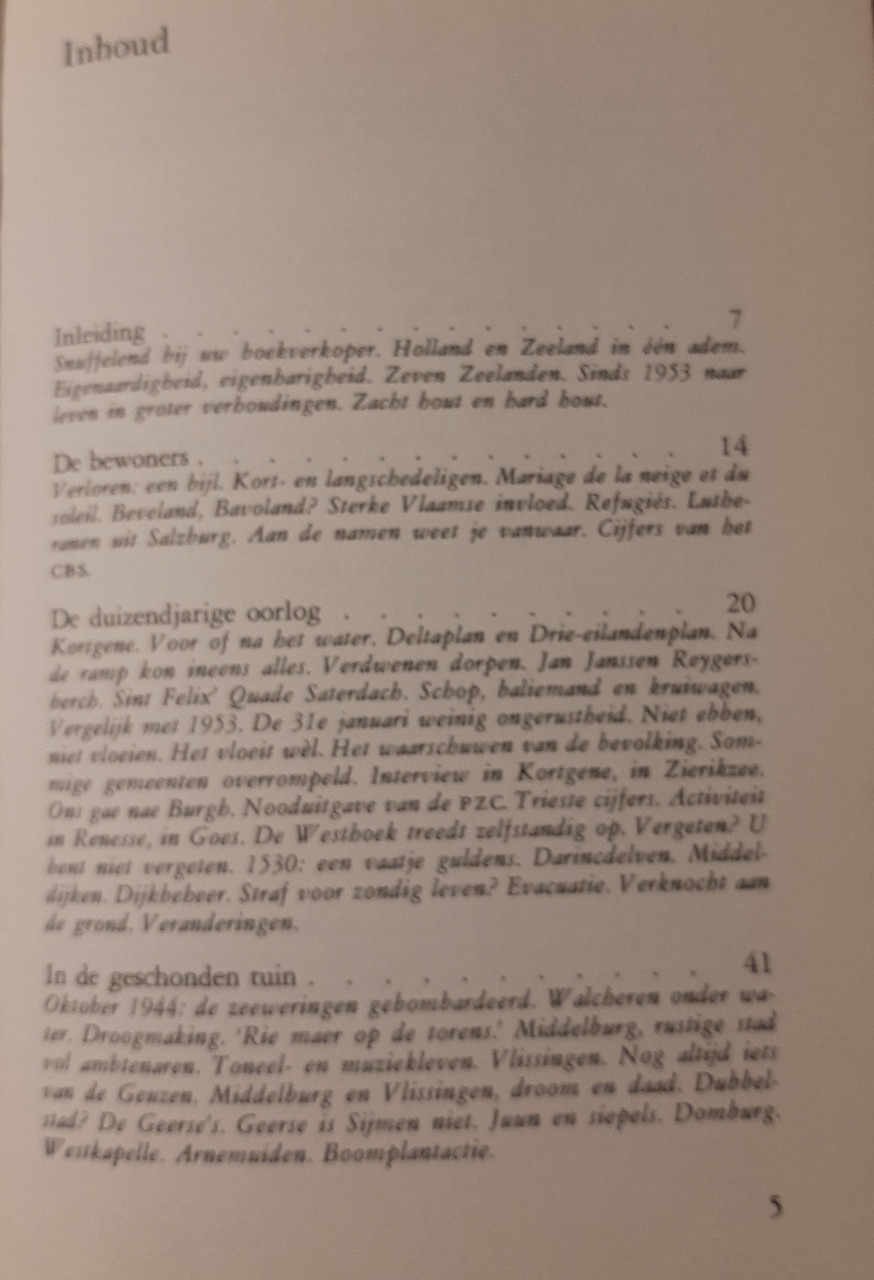 Leer mij ze kennen … de Zeeuwen, door L.W. de Bree en C. Kotvis