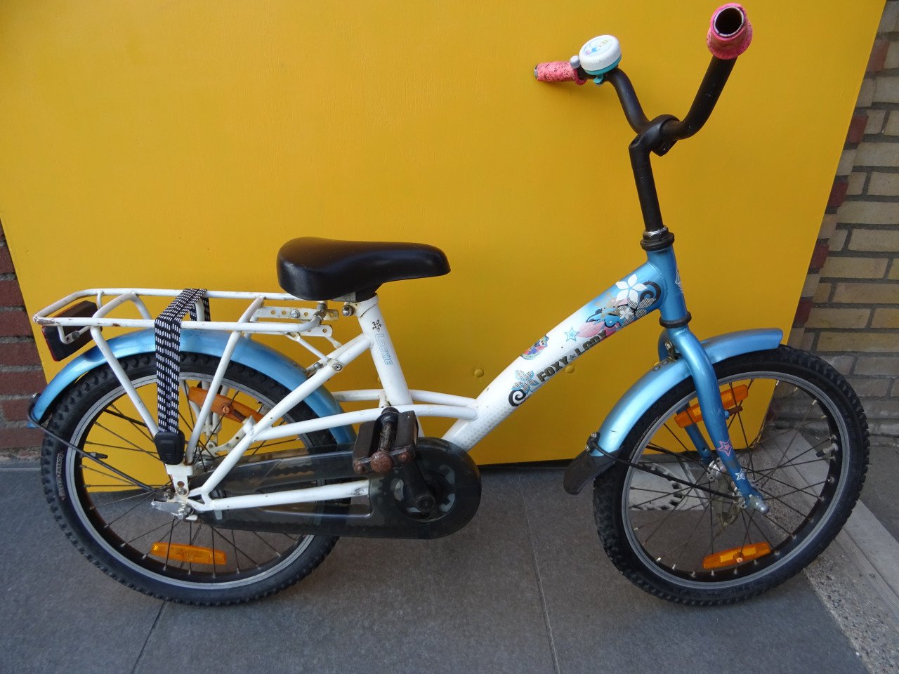 Meisjesfietsje 18 inch