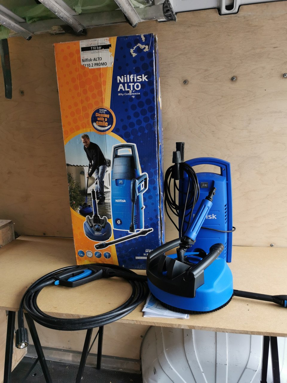 NILFISK C110. 2 PROMO HOGE DRUK REINIGER