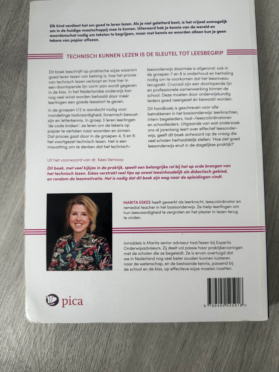 Boek technisch lezen in een doorlopende lijn
