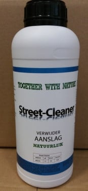Street Cleaner 5 liter aanslag verwijderen reiniging