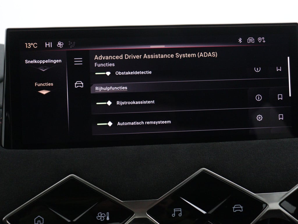 Ds Ds 3 e-tense performance line 54 kwh | rijklaar | parkeersensoren rondom